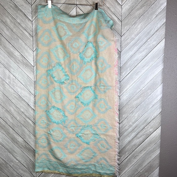 NWT Randi & Will lightweight Blanket Wrap Scarf - Picture 1 of 7